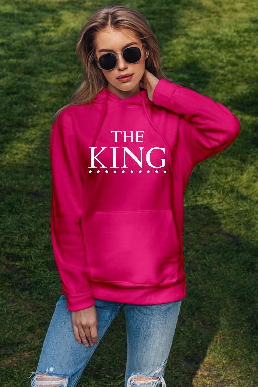 The King Páros - Párok Női Kapucnis Pulóver