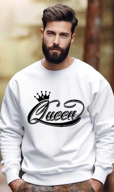 Queen Tattoo Páros - Párok Férfi Pulóver