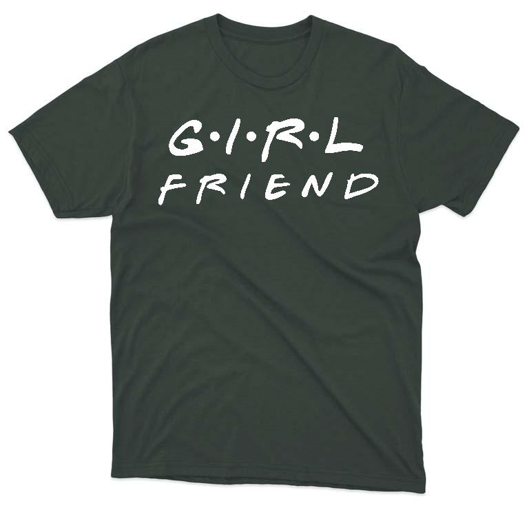 Girl Friend Páros - Párok Férfi Prémium Póló