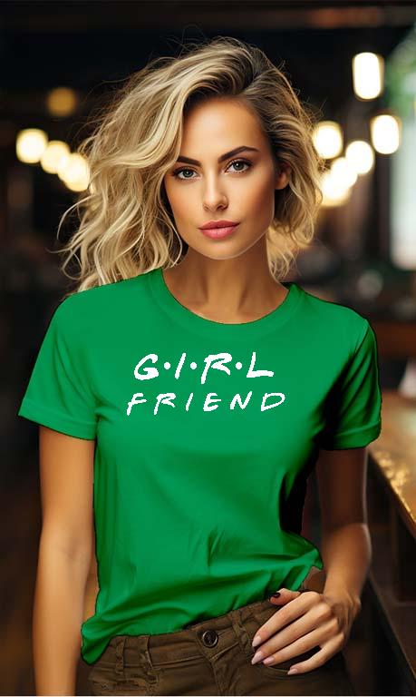 Girl Friend Páros - Párok Női Környakú Póló