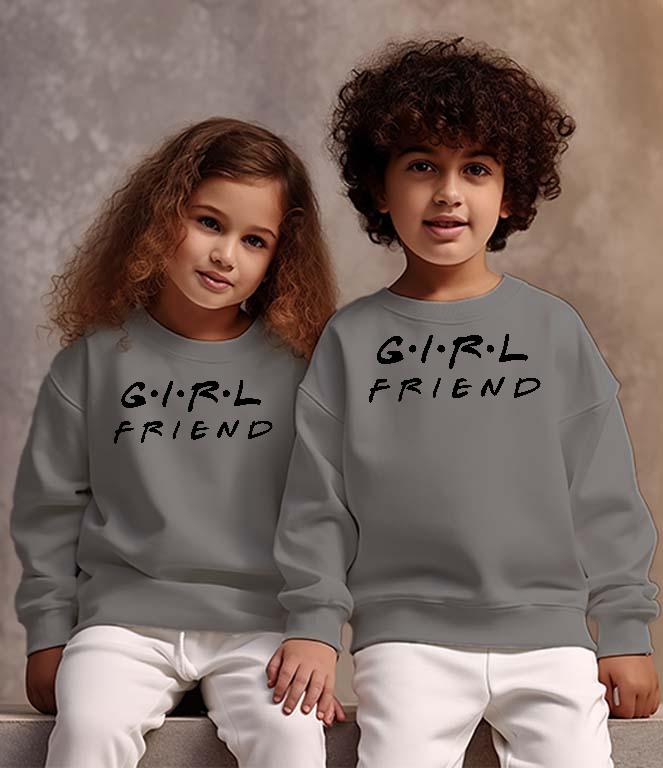 Girl Friend Páros - Párok Gyerek Pulóver