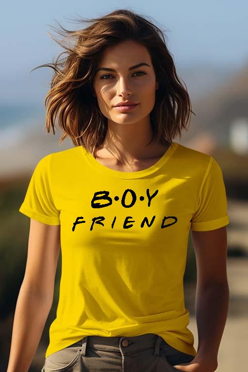 Boy Friend Páros - Párok Női Prémium Póló