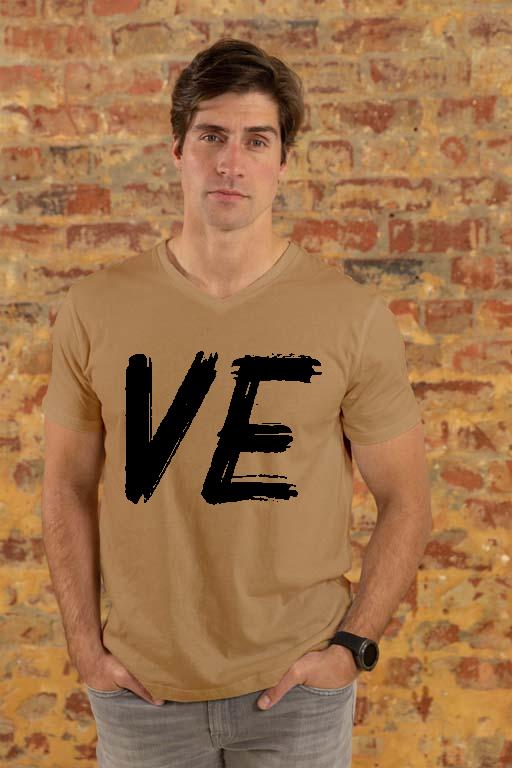 Love - Ve Páros - Párok Férfi V-nyakú Póló