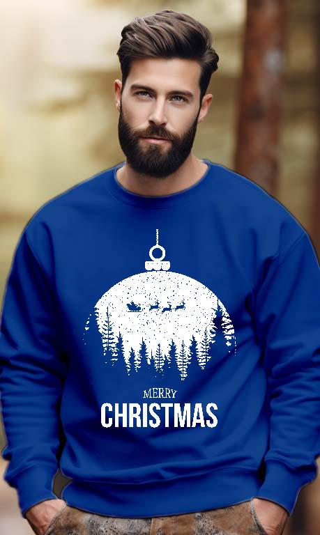 Merry Christmas Karácsonyi  - Karácsony Férfi Pulóver