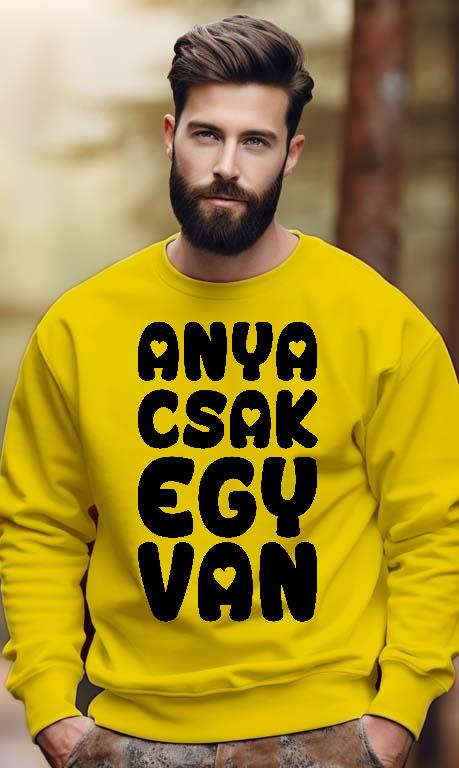 Anya csak egy van - Anya Férfi Pulóver