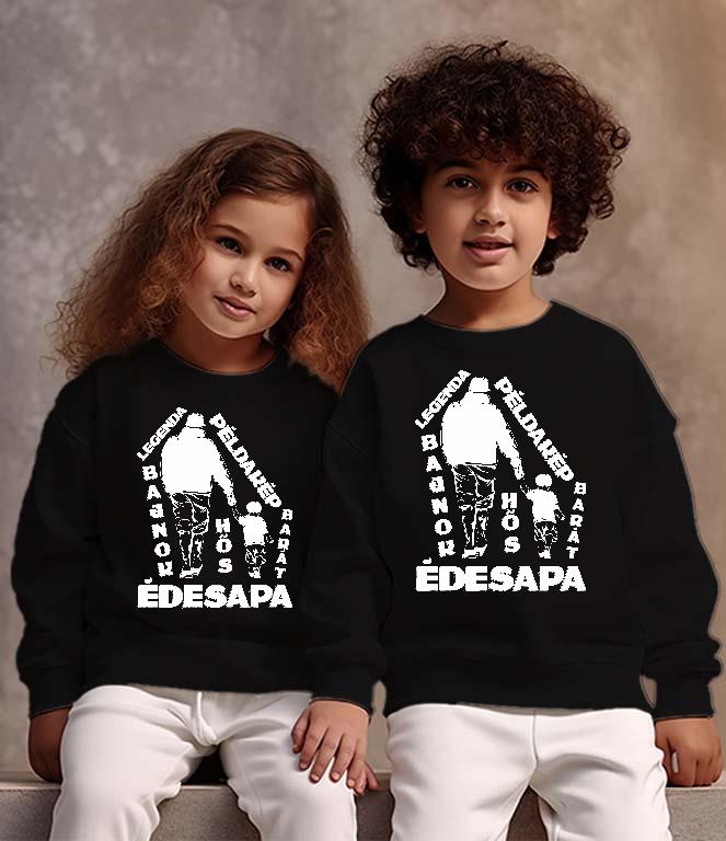 Édesapa Legenda - Apa Gyerek Pulóver