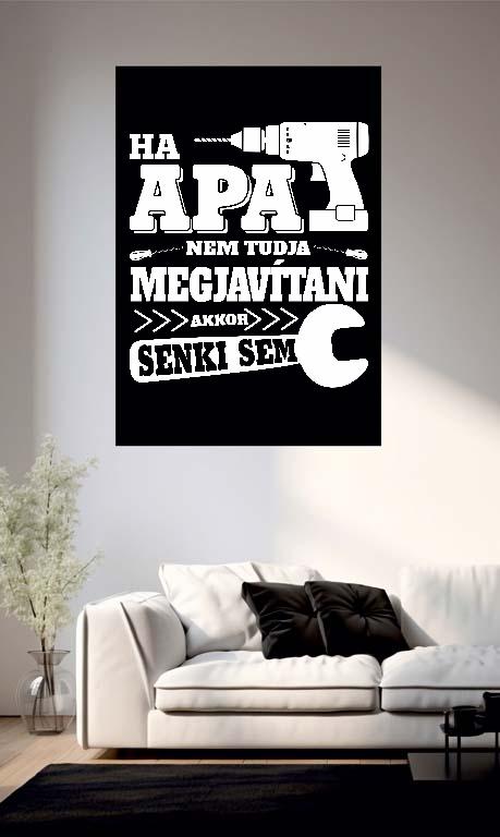 Ha Apa nem tudja megjavítani - Apa Poszter