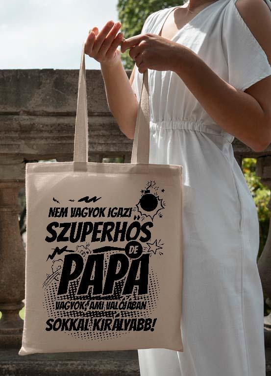 Szuperhős Papa - Papa Vászontáska