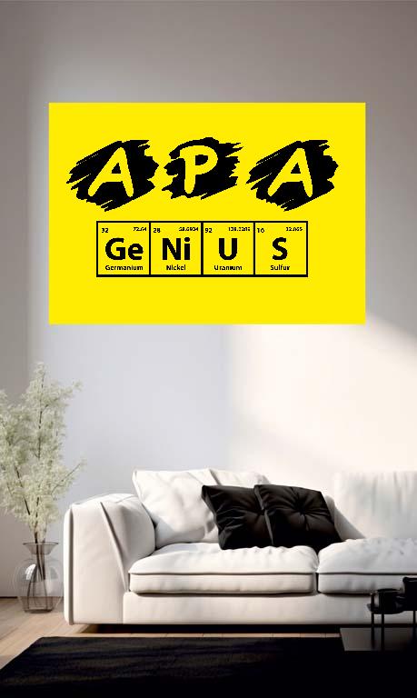 Apa genius - Apa Poszter