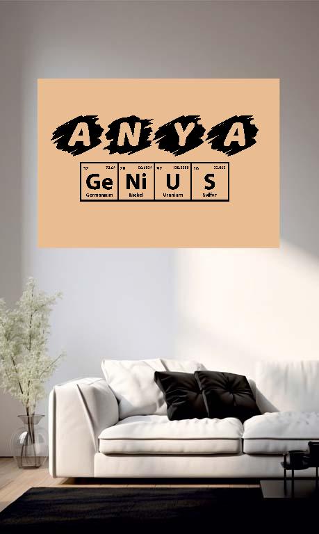 Anya genius - Anya Poszter