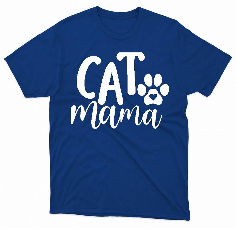 Cat mama Cicás - Cicás Férfi Környakú Póló