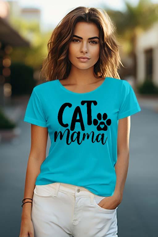 Cat mama Cicás - Cicás Női O-nyakú Póló
