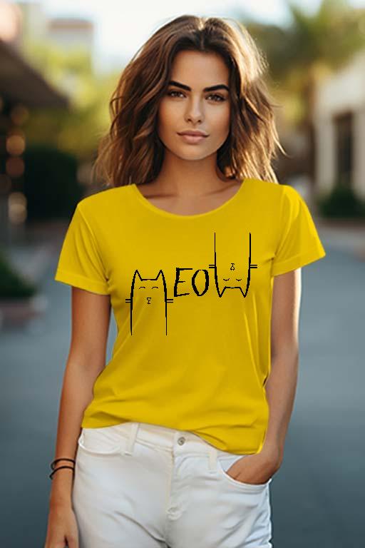 Cicás Meow - Cicás Női O-nyakú Póló