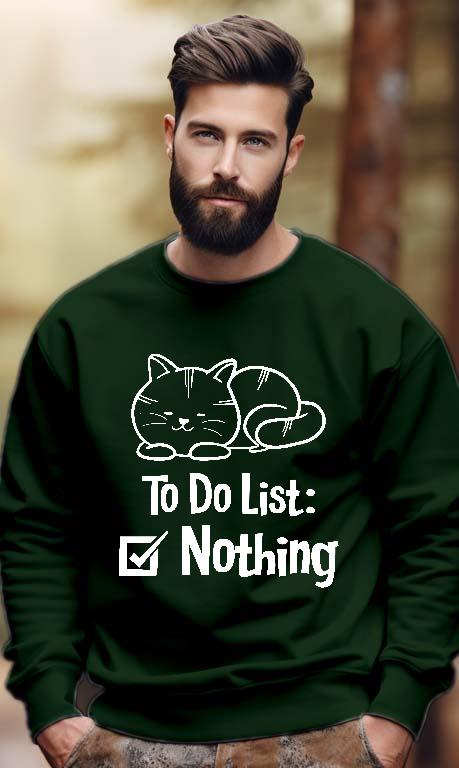 Cicás To do List - Cicás Férfi Pulóver