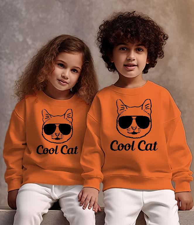 Cica Cool Cat - Cicás Gyerek Pulóver