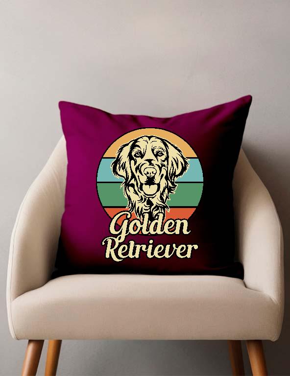 Golden Retriever  - Golden Retriever Párnahuzat