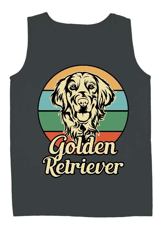 Golden Retriever  - Golden Retriever Férfi Ujjatlan