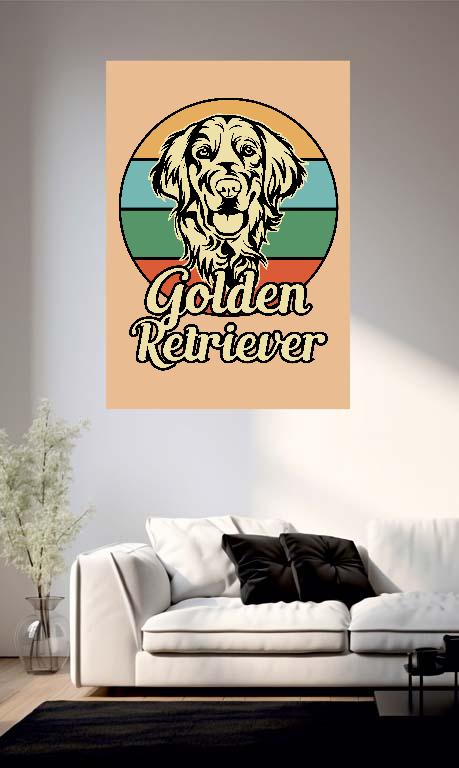 Golden Retriever  - Golden Retriever Poszter