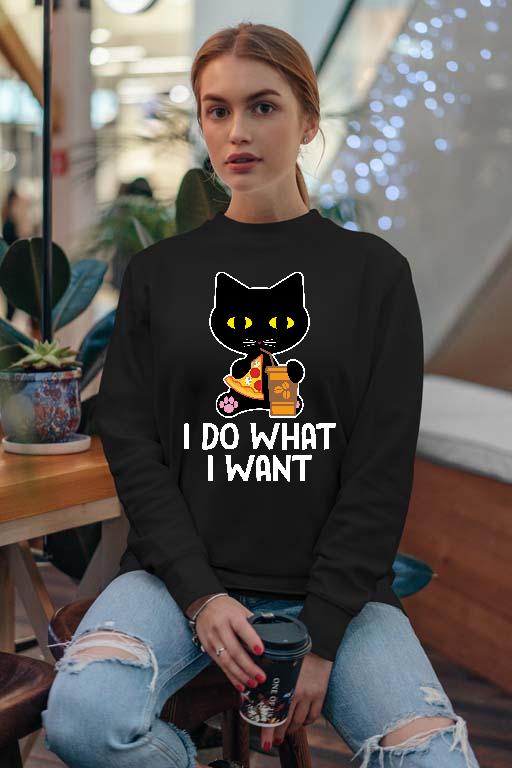 I Do What I Want Cica  - Cicás Női Pulóver
