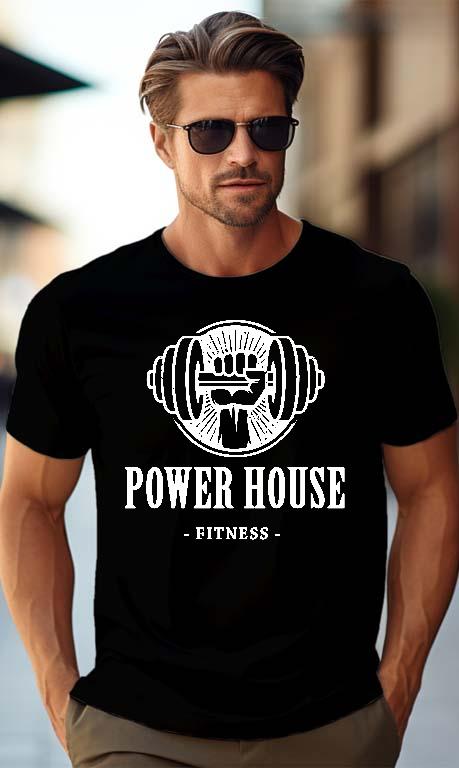 Power House Fitness - Konditerem, Gym, Fitness Férfi Prémium Póló