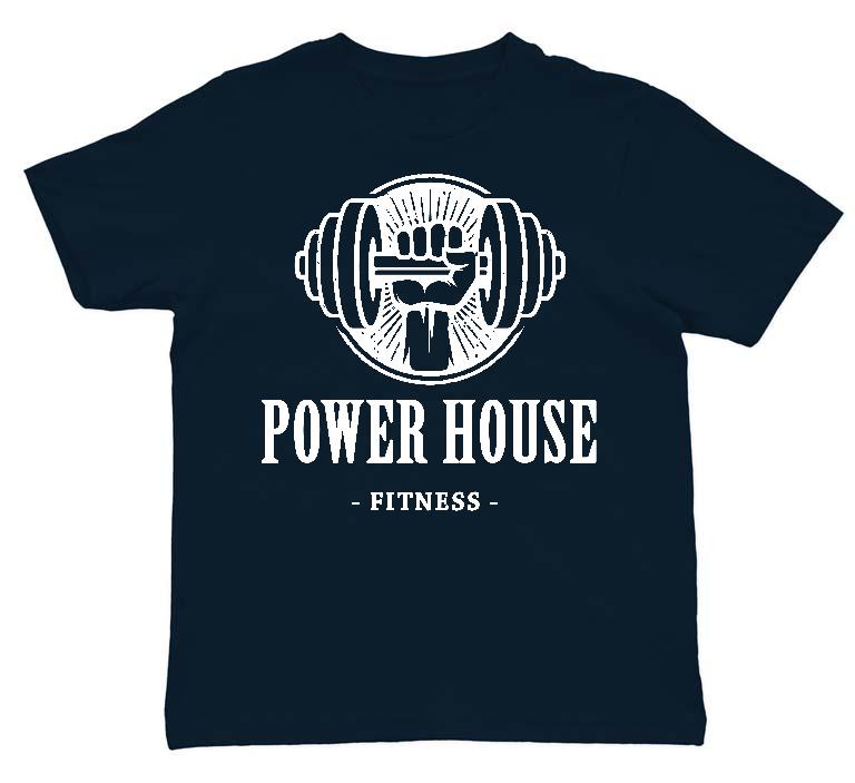 Power House Fitness - Konditerem, Gym, Fitness Gyerek Környakú Póló