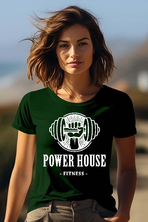 Power House Fitness - Konditerem, Gym, Fitness Női Prémium Póló