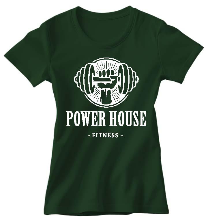 Power House Fitness - Konditerem, Gym, Fitness Női Prémium Póló