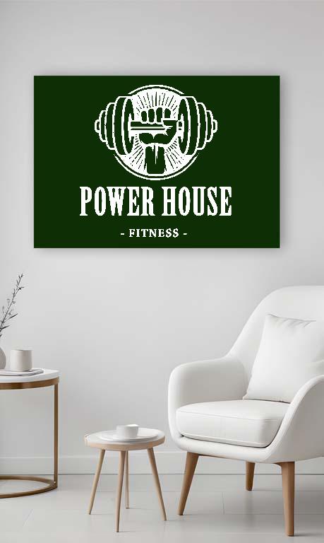 Power House Fitness - Konditerem, Gym, Fitness Vászonkép