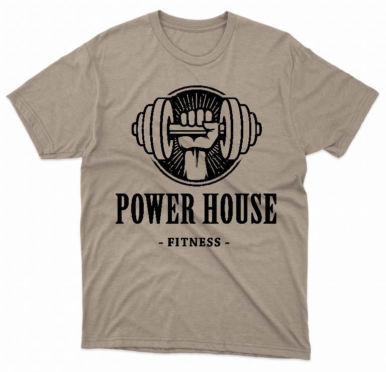 Power House Fitness - Konditerem, Gym, Fitness Férfi Környakú Póló