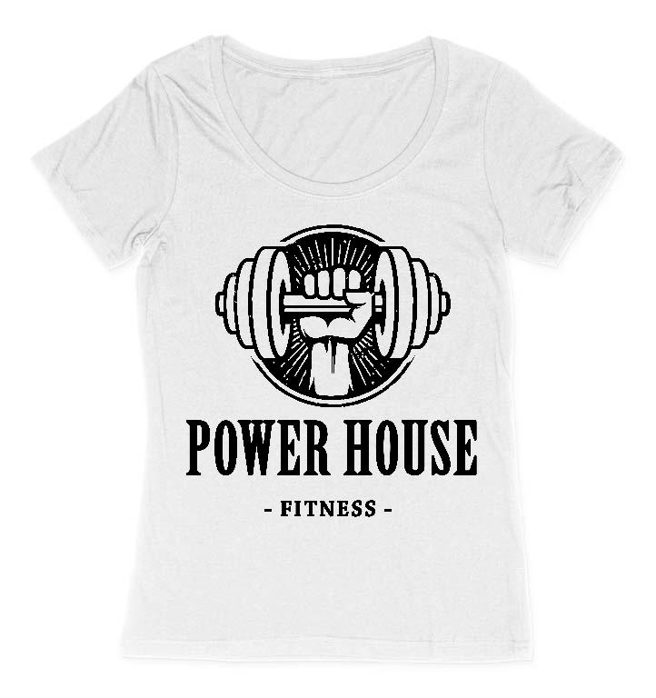 Power House Fitness - Konditerem, Gym, Fitness Női O-nyakú Póló