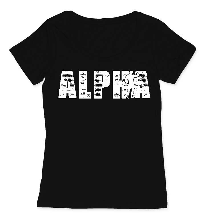 Alpha Fitness - Konditerem, Gym, Fitness Női O-nyakú Póló