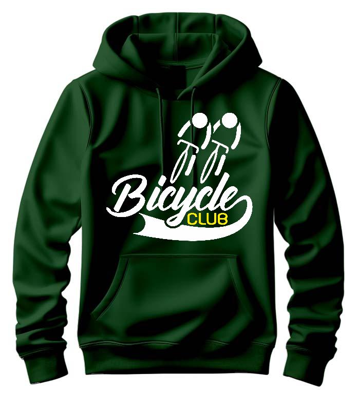 Bicycle club Biciklis - Biciklis Férfi Kapucnis Pulóver