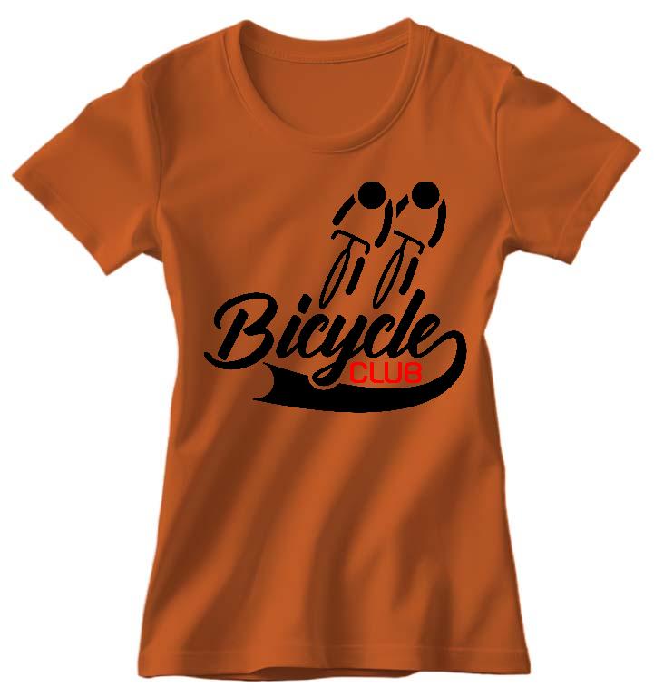 Bicycle club Biciklis - Biciklis Női Környakú Póló