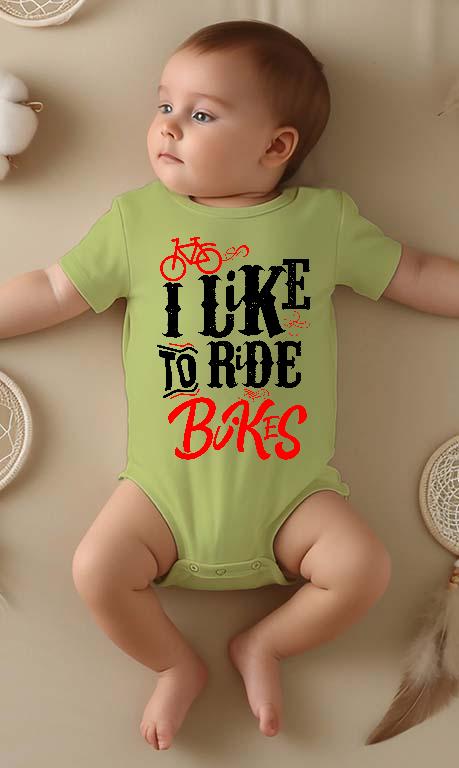 I Like to Ride Bikes Biciklis - Biciklis Gyerek Body