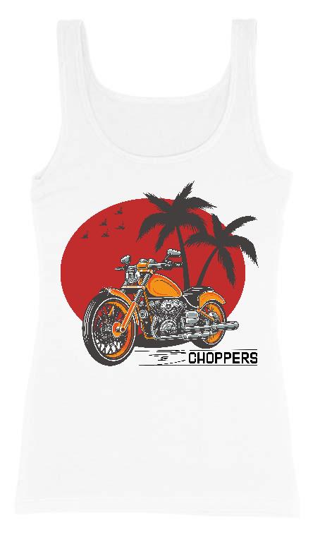 Choppers Motoros - Motoros Női Trikó