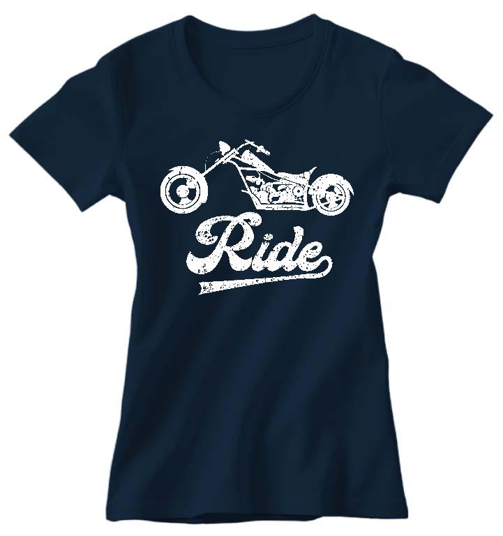 Ride Motoros - Motoros Női Prémium Póló