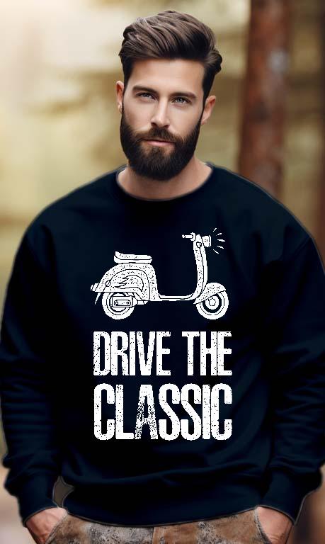 Drive The Classic Motoros - Motoros Férfi Pulóver