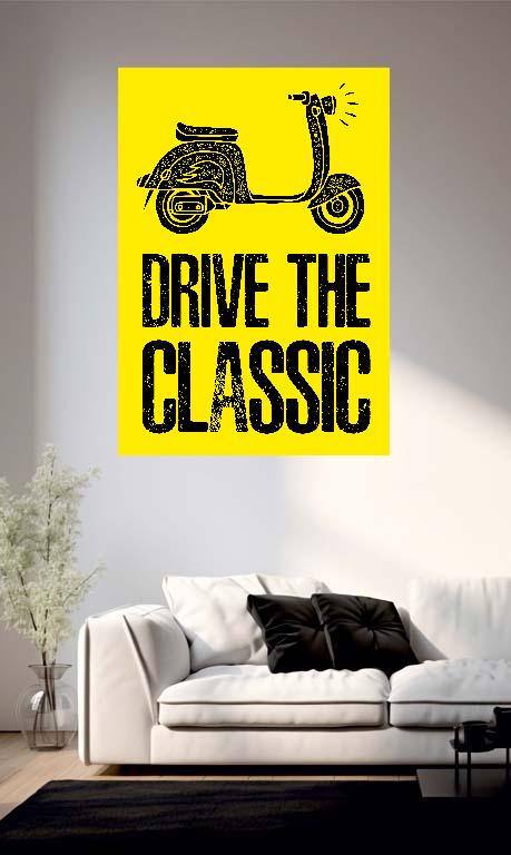 Drive The Classic Motoros - Motoros Poszter