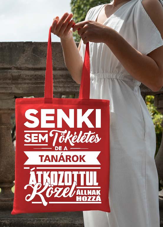 Senki sem tökéletes de a Tanárok - Tanár Vászontáska