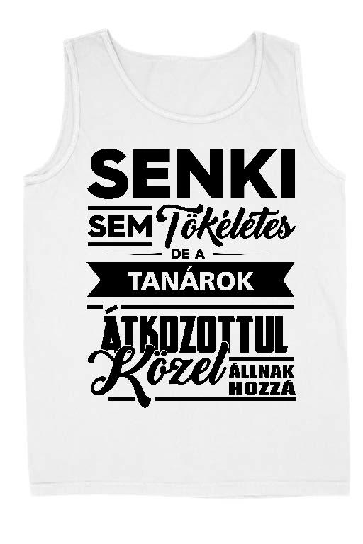 Senki sem tökéletes de a Tanárok - Tanár Férfi Ujjatlan