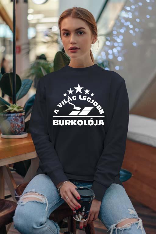 A Világ Legjobb Burkolója - Burkoló Női Pulóver