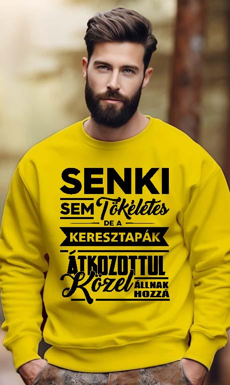 Senki sem tökéletes de a Keresztapák - Keresztapa Férfi Pulóver