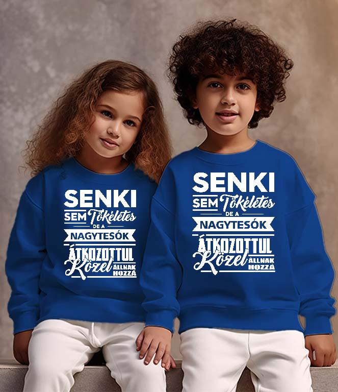 Senki sem tökéletes de a Nagytesók - Testvér Gyerek Pulóver