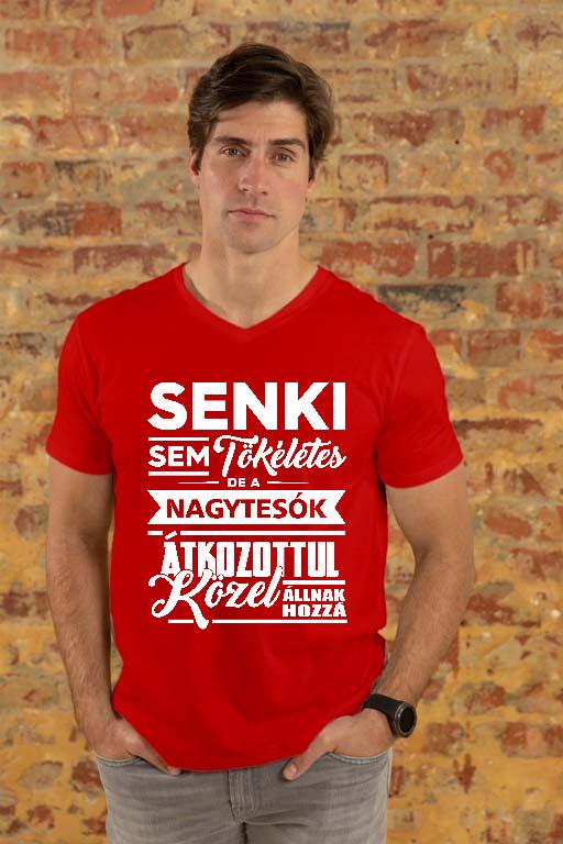Senki sem tökéletes de a Nagytesók - Testvér Férfi V-nyakú Póló