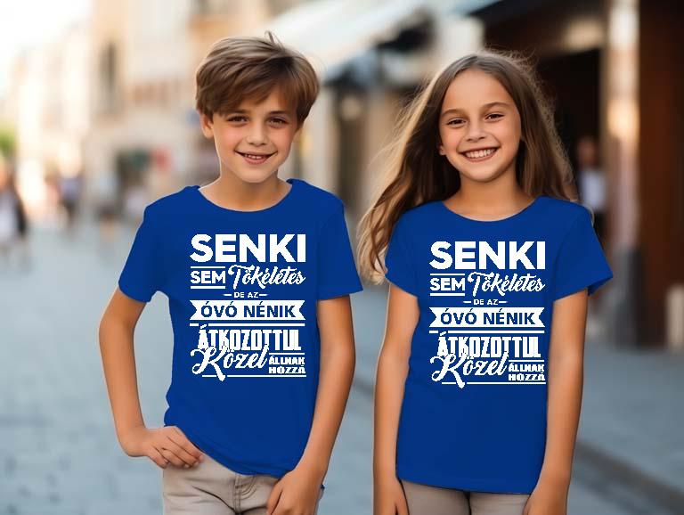 Senki sem Tökéletes de az Óvó Nénik - Óvónő Gyerek Környakú Póló