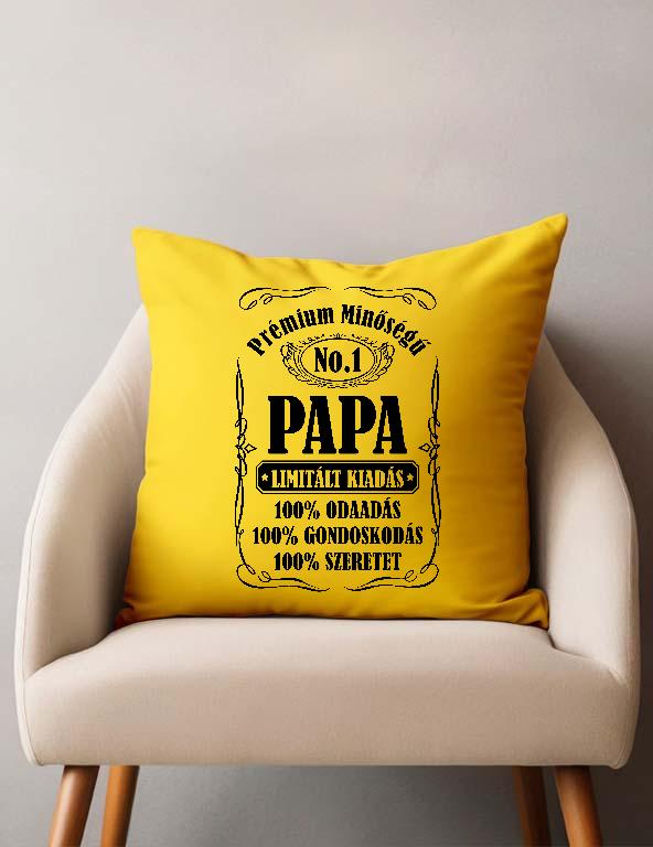 Prémium minőségű Papa  - Papa Párnahuzat