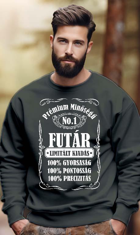 Prémium minőségű Futár - Futár Férfi Pulóver