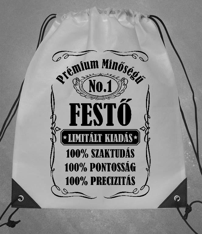 Prémium minőségű Festő - Festő Tornazsák