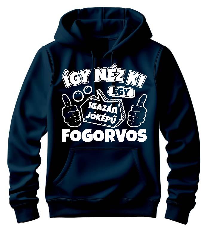 Igazán Jóképű Fogorvos  - Fogorvos Férfi Kapucnis Pulóver