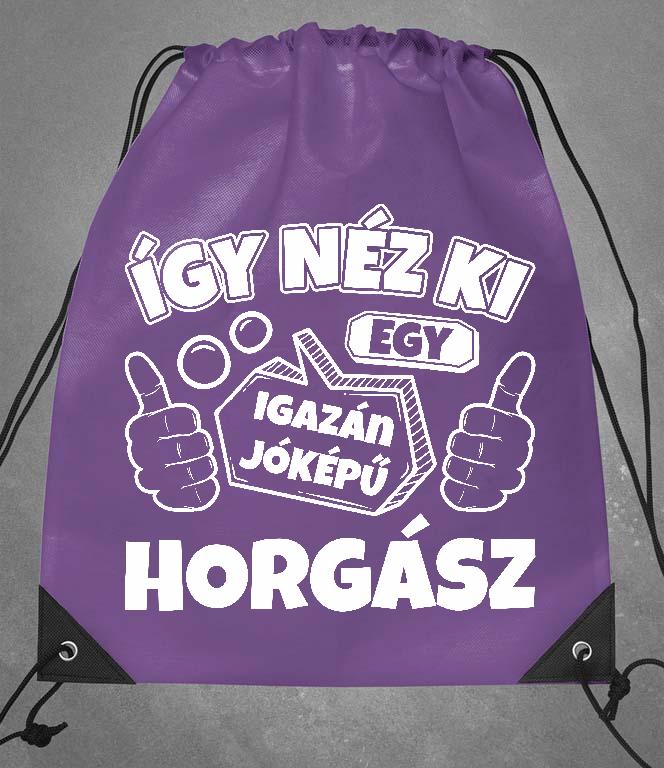 Igazán jóképű Horgász  - Horgász Tornazsák